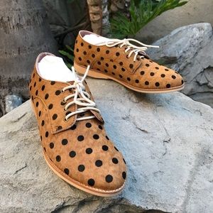 ROLLIE Derby 2 Whiskey Black Spot Oxford Shoe